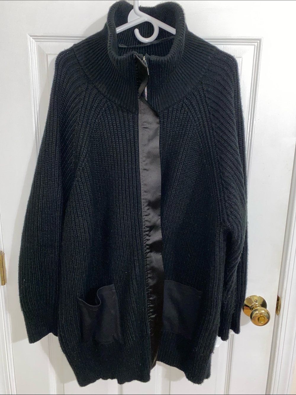 Torrid zip knit sweater